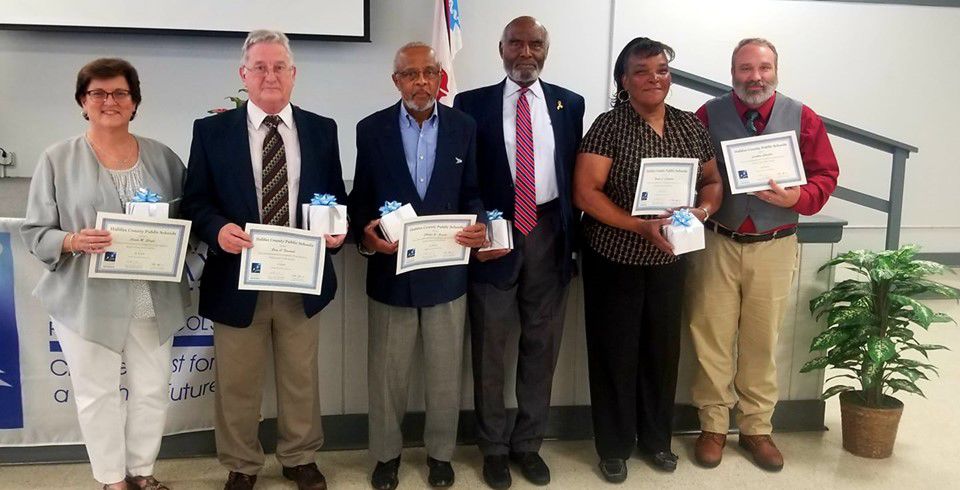 Retirees recognized
